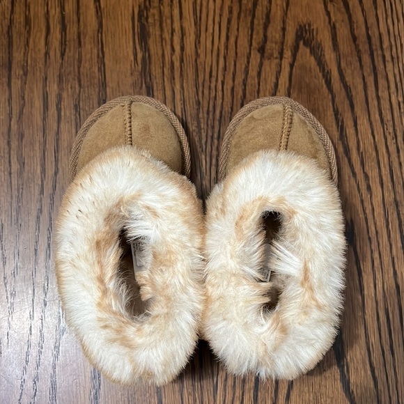 Girls Slipper/Short Boots Faux Fur Size 7 - Picture 3 of 5
